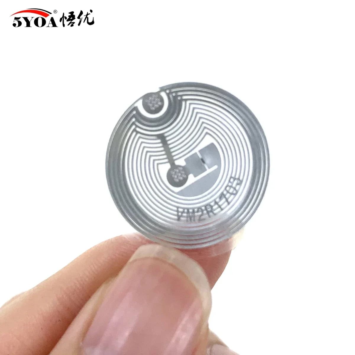 5YOA UID 25mm RFID riscrivibile Clone elettronico Wet Inlay Tag 13,56 MHz 1K S50 Smart Chip NFC Replicator Copia controllo accessi