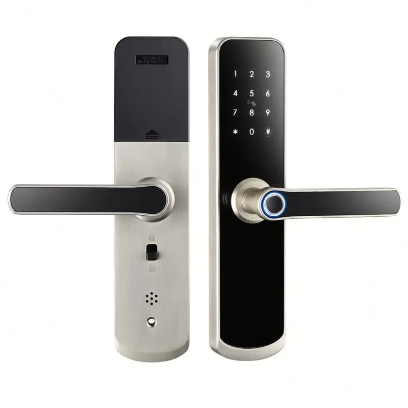 La serratura digitale intelligente senza chiave collega la password elettronica dell'impronta digitale intelligente