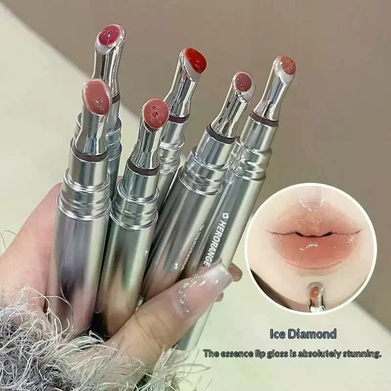 1Pc HERORANGE Lip Gloss Lucidalabbra idratante a lunga durata, cosmetici per la cura delle labbra per tutti i tipi di pelle, regalo di San Valentino, regalo di compleanno