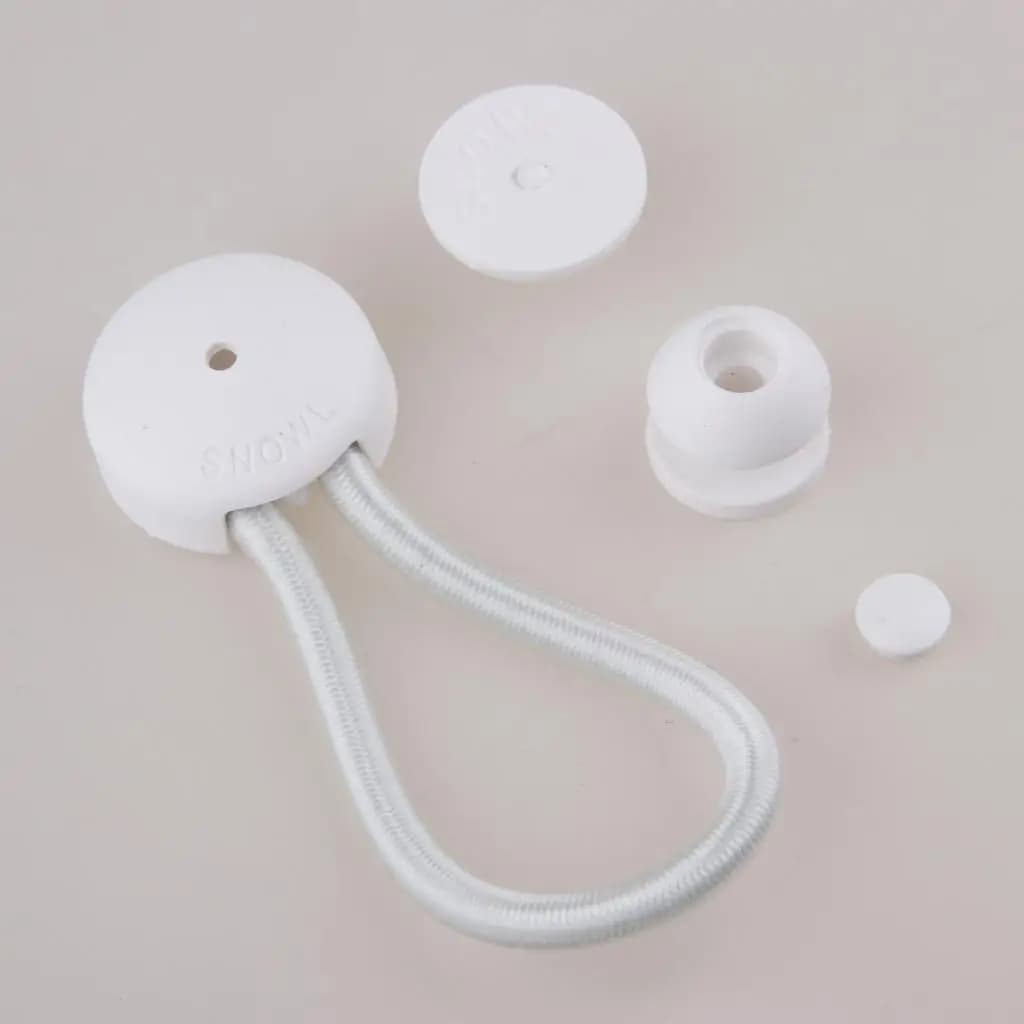 Ball Bungee Cords Plastic Elastic Fastener for Canopy Tarp Tent Camping and Luggage Organization