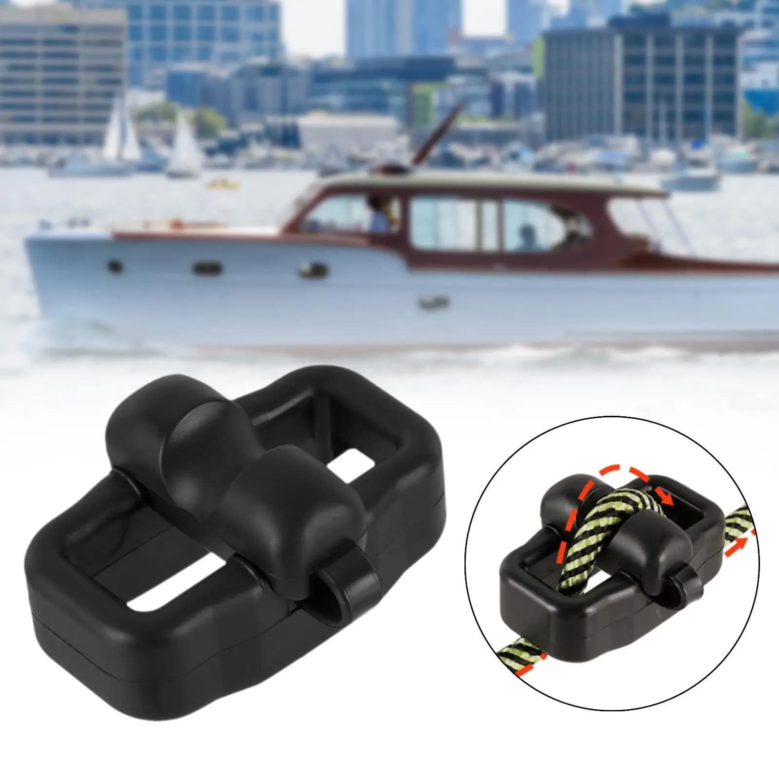 Marine Boat Mooring Snubber Durable Rope Cushion Heavy Duty Protector Repair Part for Boat Pulley
