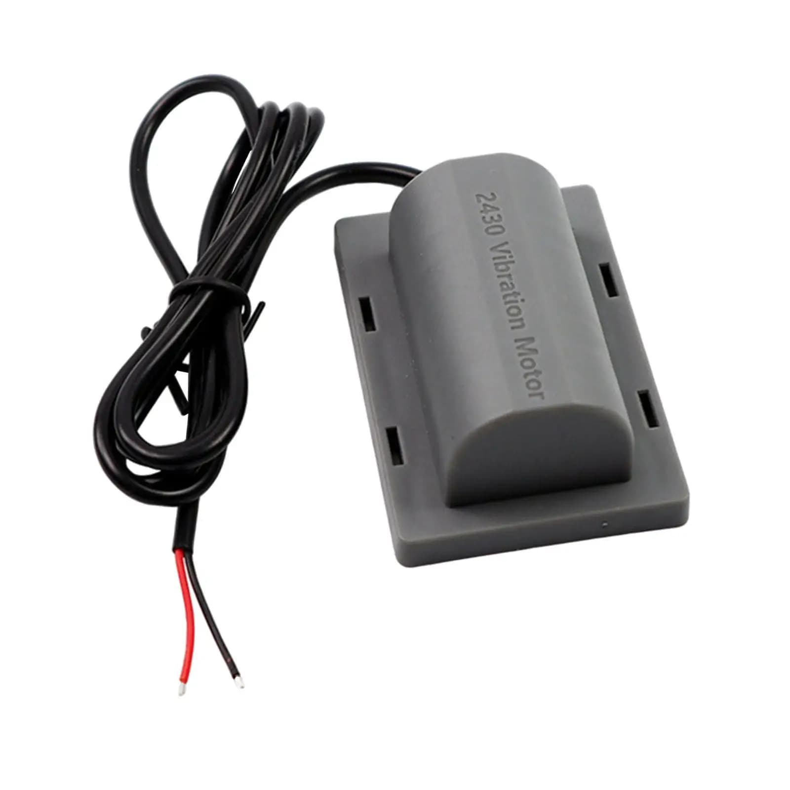12V R2430 DC vibration motor electric vibrator flat base lightweight waterproof easy installation for chair with massage belt cushion