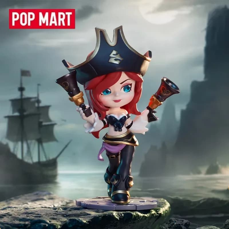 POP MART LOL League of Legends Serie di personaggi classici Scatola cieca Giocattoli Kawaii Anime Action Figure Bambole a sorpresa con scatola misteriosa