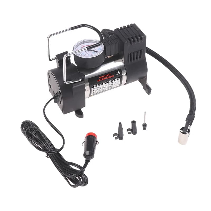 Accessori per strumenti di riparazione auto Pompa di aria per auto 12V 100PSI Compressore d'aria portatile Mini auto Gonfiatore digitale per pneumatici Pompa gonfiabile per pneumatici