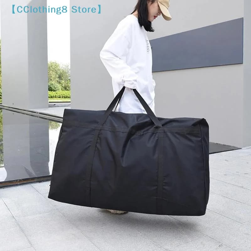 1 Pezzo Borsa Extra Large Impermeabile per Traslochi, Lavanderia e Shopping, in Tessuto Oxford, 80*48*25cm, Strumento per Imballaggio e Stoccaggio【AliS8】