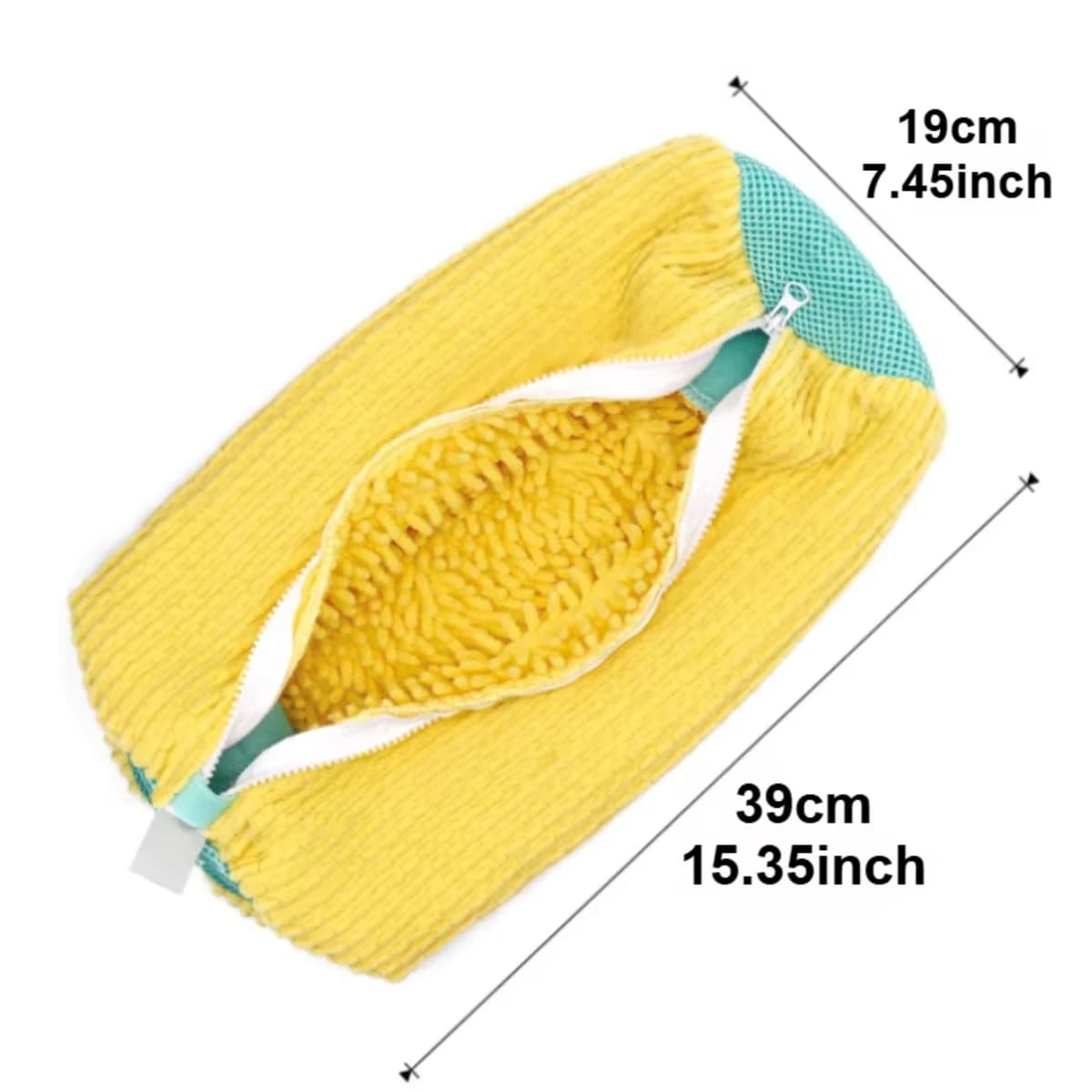 20262PCS Sacchetto per lavaggio scarpe per lavatrice con chiusura a cerniera, per la pulizia delle scarpe, per lavaggio scarpe, per fibre morbide, per sneaker