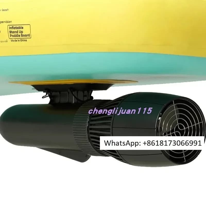 Tavola da surf elettrica con propulsore a pale MRS, kayak/barca Barracuda grande, potenza subacquea 500W brushless