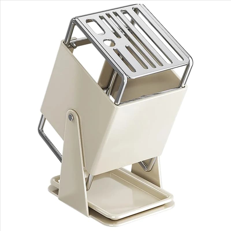 ABAE-Cucina Support knife holder for domestic use Detachable drainage function Integrated block storage No installation