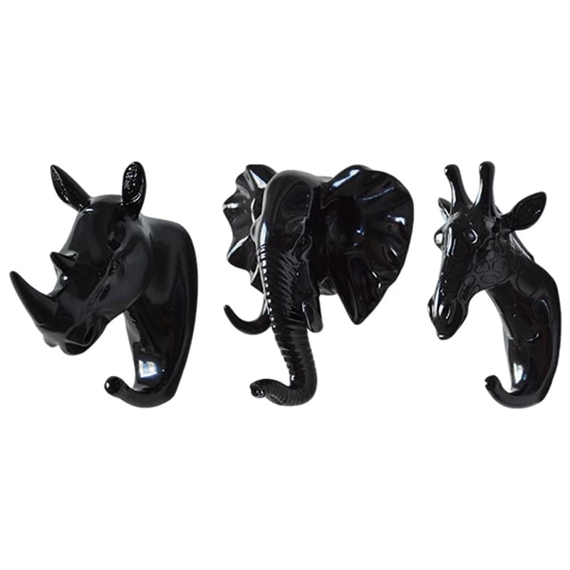 A68P-Water towel with deer head, clothes hangers, craft decoration, wall decoration