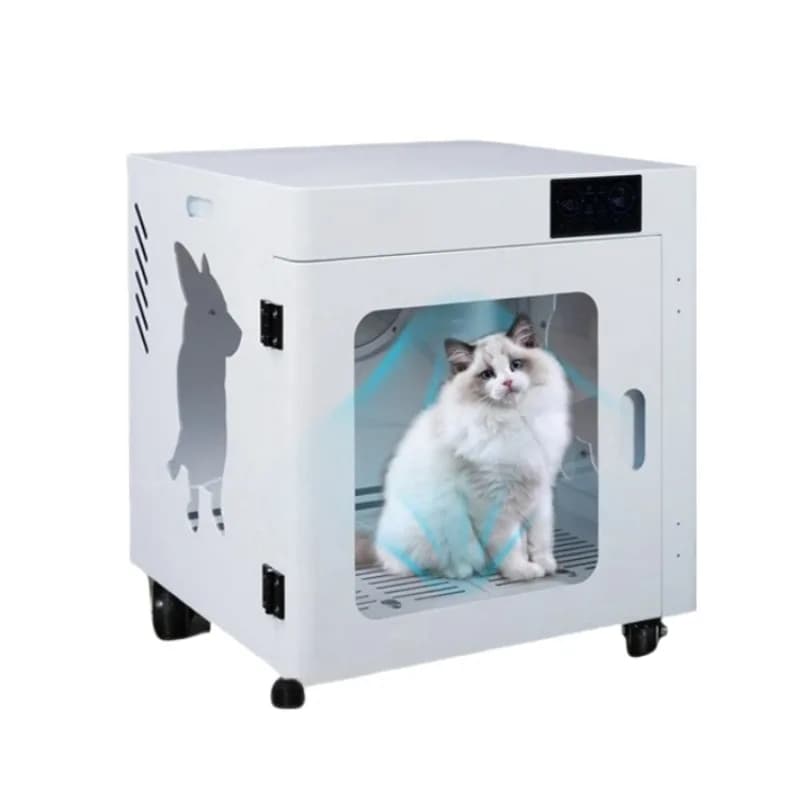 Asciugacapelli Intelligente 2026 per Cani e Gatti fino a 20 KG, Attrezzatura per la Pulizia e la Toelettatura di Animali Domestici con Pelo Lungo, per Forniture per Animali Domestici
