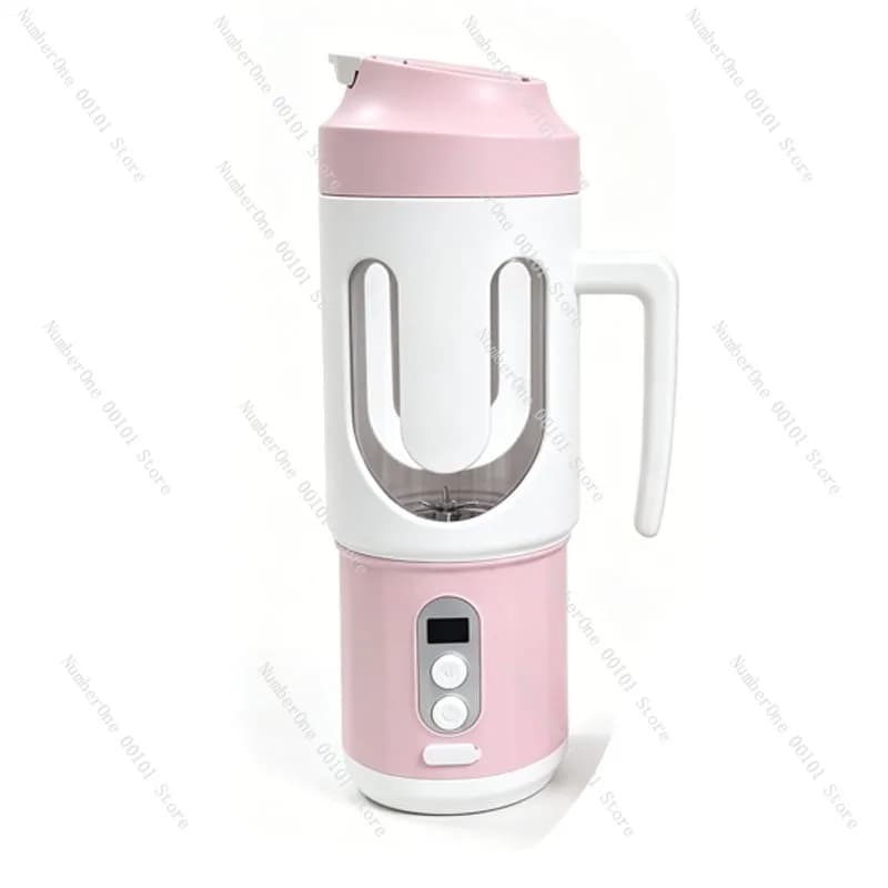 Frullatore Portatile Ricaricabile USB, Mini Frullatore per Frutta e Verdura, Ricarica Wireless, Multifunzione per Frullati di Anguria
