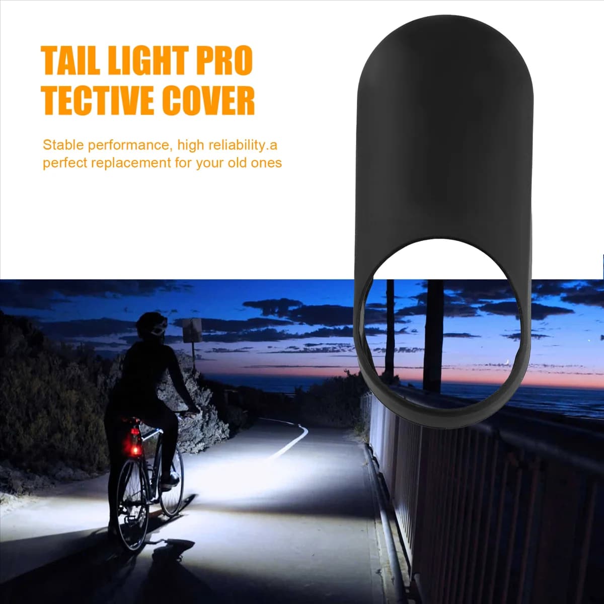 For Magene L508 Radar Backlight Protection Bike Brake Sensor Rear Light Protective Anti-Goccia Silicone Protective Cover Ricca