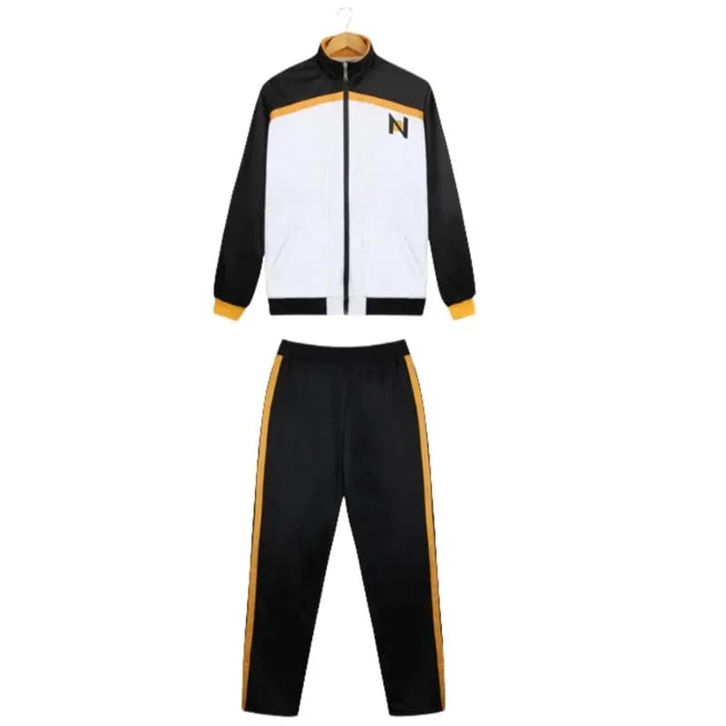 Anime Re: Vita in un mondo diverso da Zero Natsuki Subaru Costume cosplay Tuta Cappotto Pantaloni Parrucca Uomo Donna Abiti quotidiani; 2k,j'