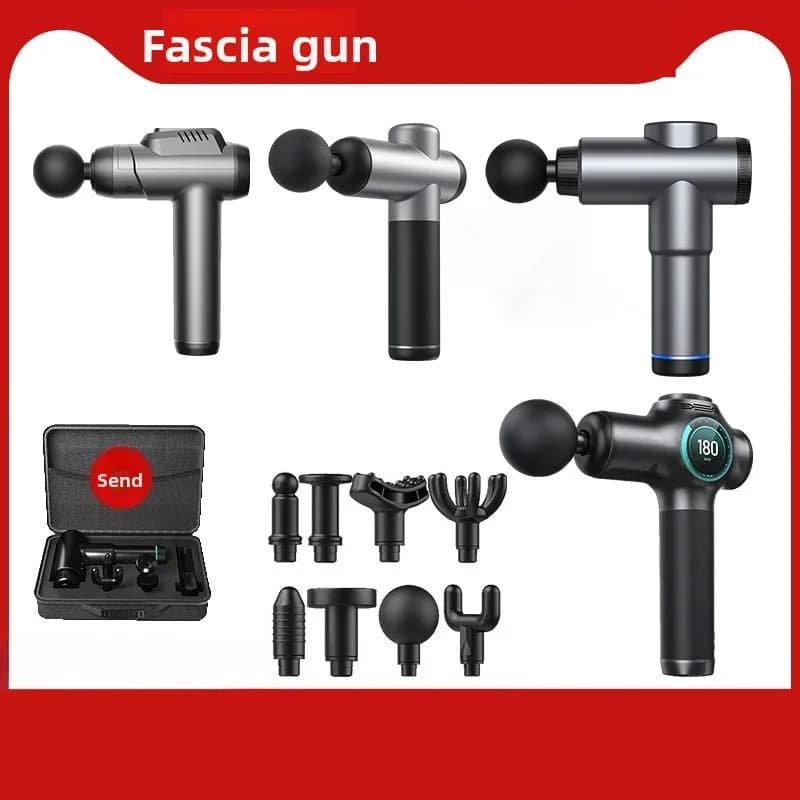 Gun Band Muscle Relaxation Massage Mini Portable Neck Grab Muscle Cooling Electric Massage Gun Display Power