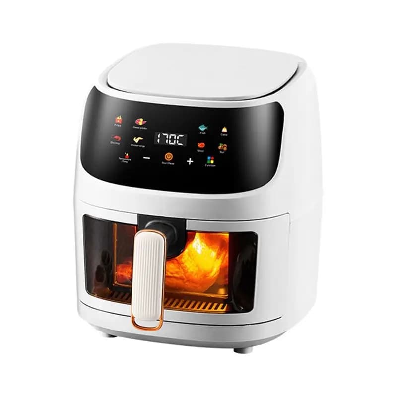 A74X-Air Fryer Smart Touch Screen Air Fryer Visual Electric Fryer US Plug
