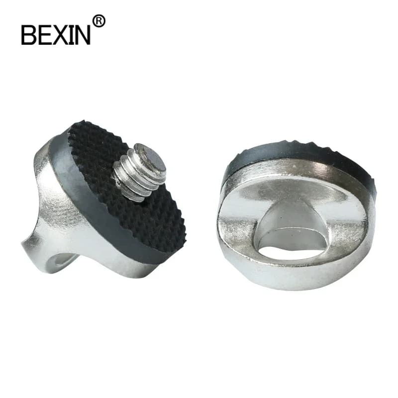 100 PZ 1/4 "Vite di Collegamento Della Fotocamera Captive 1/4 Pieghevole D-Ring Adattatore Vite di Montaggio per Treppiede Della Macchina Fotografica Monopiede Piastra A Sgancio Rapido