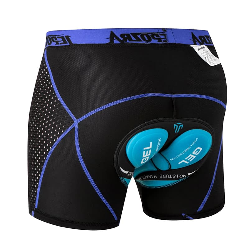 JEPOZRA breathable cycling shorts for men, 4D Gel Pad, shockproof bike panties, Mountain Bike, underwear for road bikes