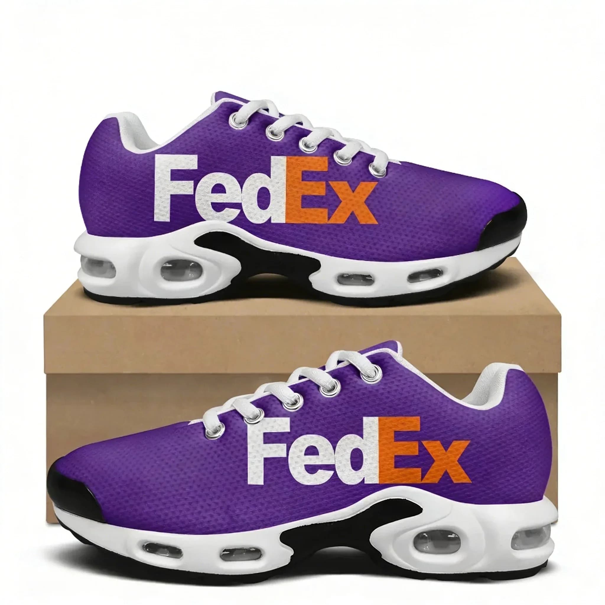 FedEx Air Cushion Sneakers Mens Womens American Express High quality Hiking Running Shoes Mountain Climbing Sports Casual Shoes