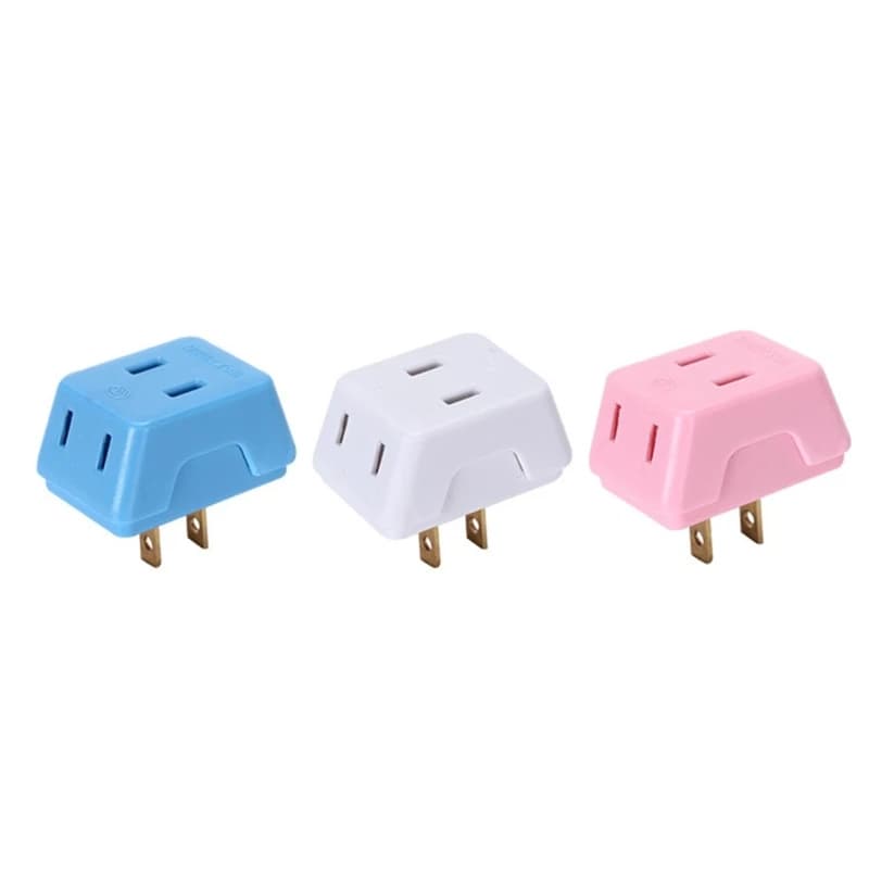 103F Multiple Country Travel Adapters With 3 AC Sockets Power Plugs Expander For Home Office And International Trip