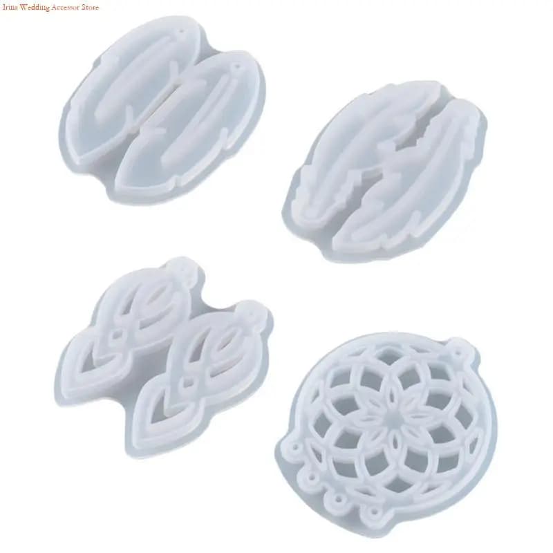 G92D Dream Catcher Silicone Mould Keychain Pendant Jewelry DIY Crafting