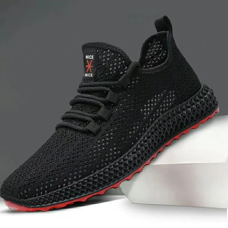 Sneakers da uomo casual scarpe sportive in rete leggera scarpe da corsa comfort traspiranti antiscivolo da uomo estive con suola morbida all'aperto