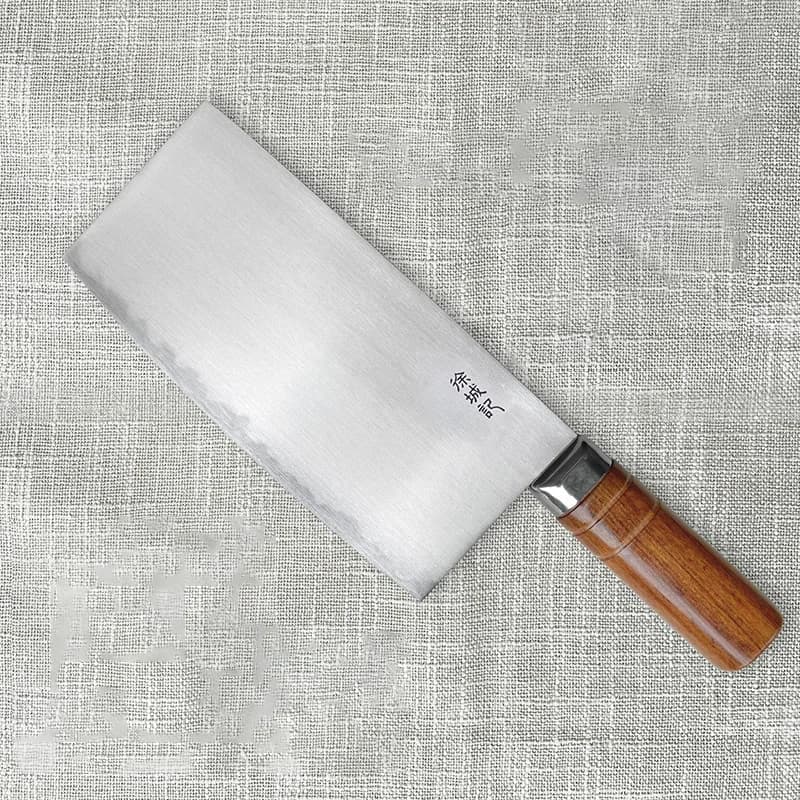 8.3 inch slicer knife T12A High carbon steel Mannaia for Sanmai-gawari Blade Meat cutting Verdure Hand-made forged kitchen knife