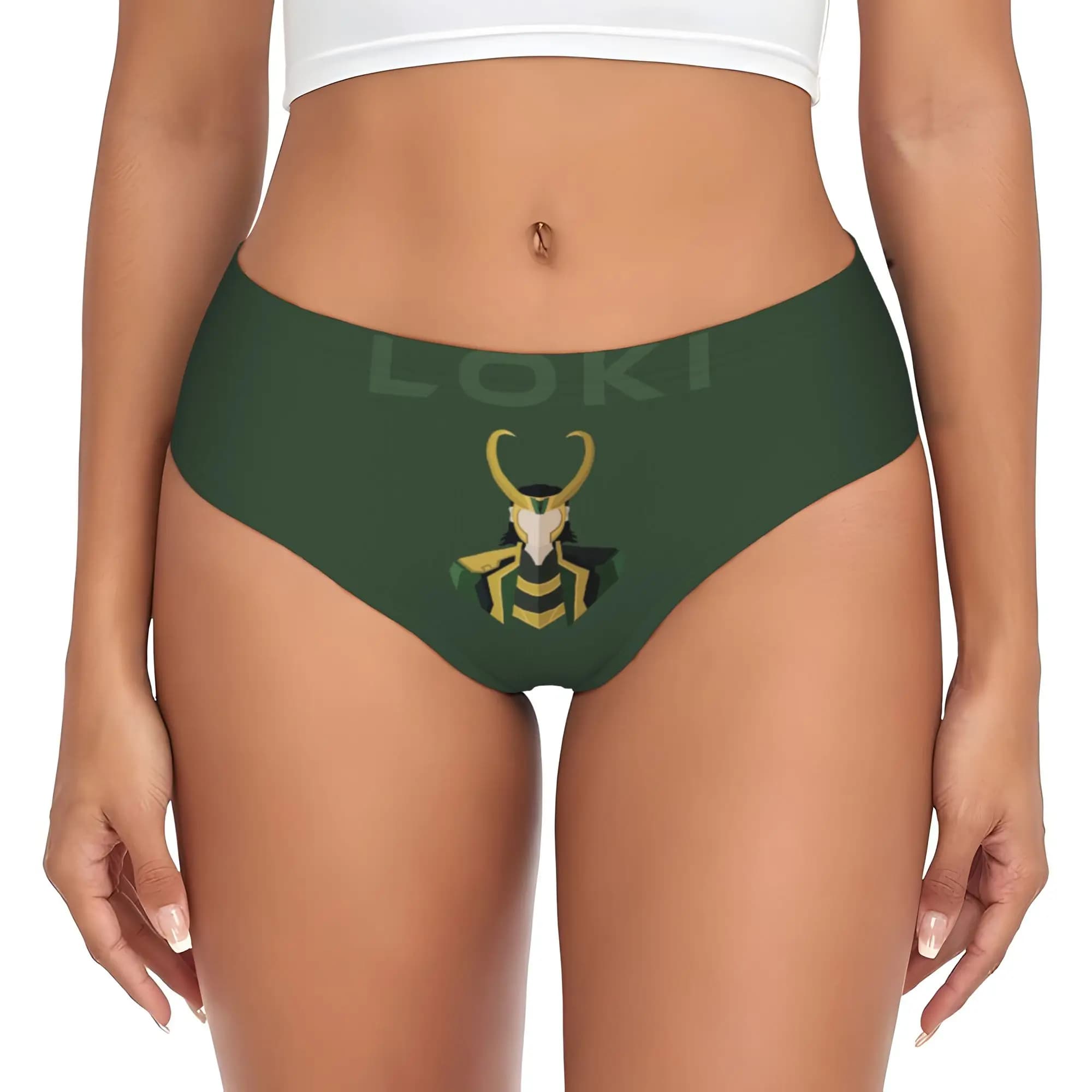 Slip Personalizzati L-Loki per Donne, Intimo Comodo ed Elastico