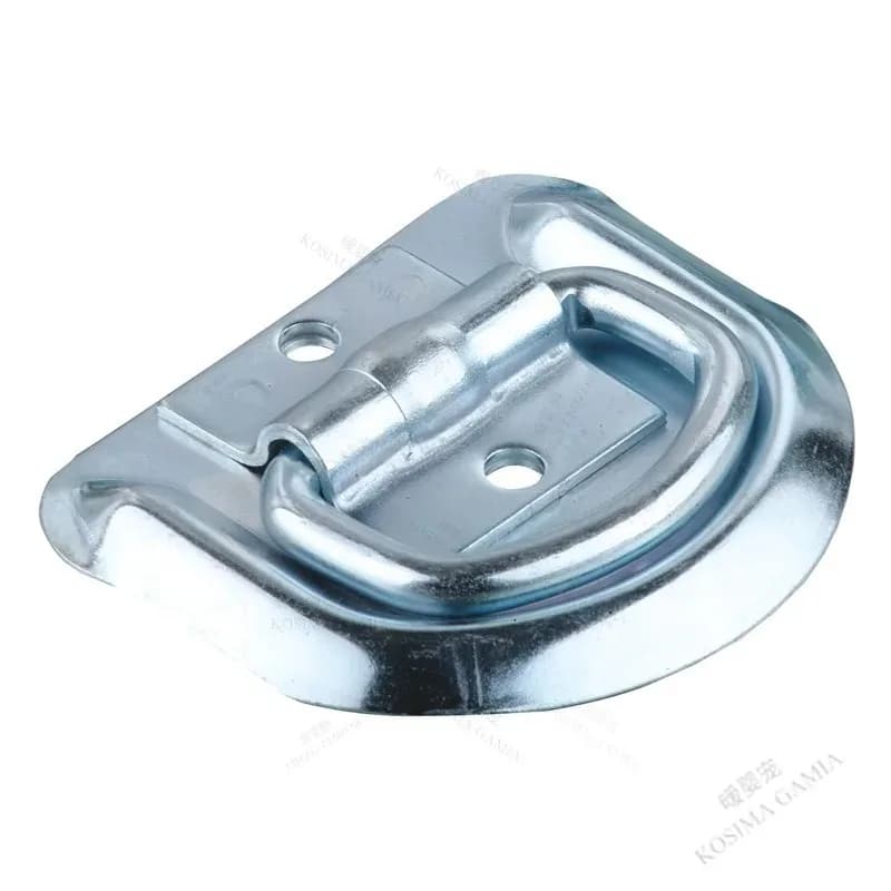 Ancoraggio Universale per Moto, Anello in Acciaio con Punto di Bloccaggio per Bici e Scooter, Sicurezza Antifurto per Parcheggio a Terra o a Parete