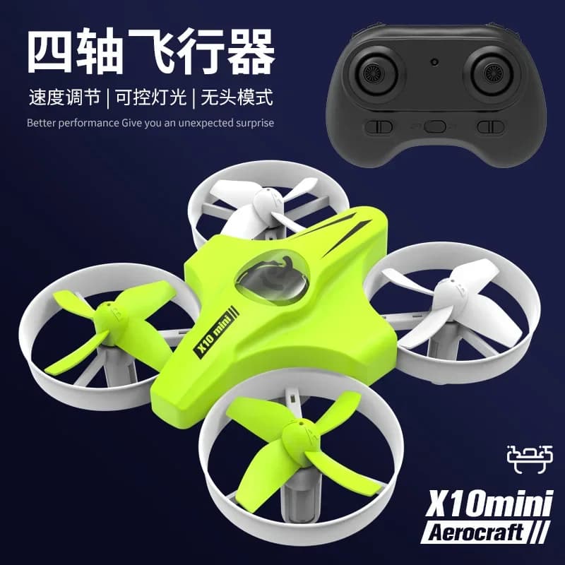 Nuovo X10 Mini Drone Rotante Luce Colorata Quadcopter Drone RC Aereo Giocattolo Elicottero Regalo Del Capretto Giocattoli UFO