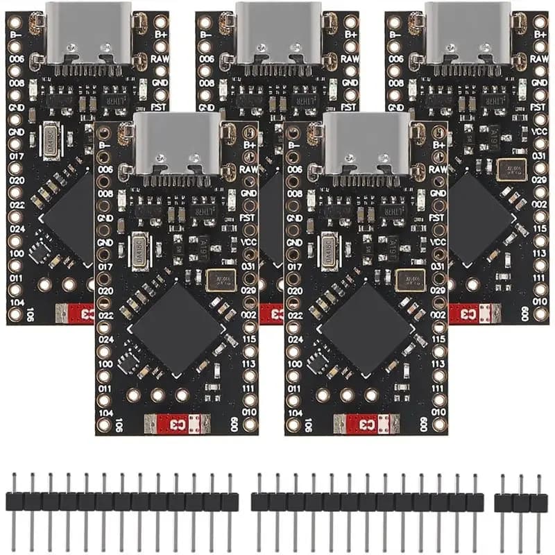 Scheda di sviluppo AED6-Pro Micro NRF52840, Bluetooth, Type-C, per Arduino IDE - 5 pezzi