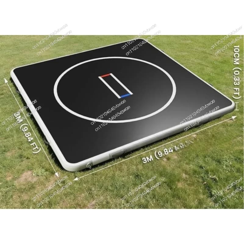 Tappetino Gonfiabile Professionale per Ginnastica, Grande Materassino ad Aria per Allenamento, Cheerleading, Yoga, Lotta, Airtrack Portatile
