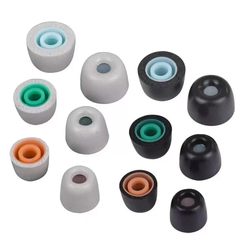 1 paio di auricolari in memory foam cuscinetti auricolari copertura per Sony Wf-1000xm3 Wf-1000xm4 custodie in-ear auricolari cuscino