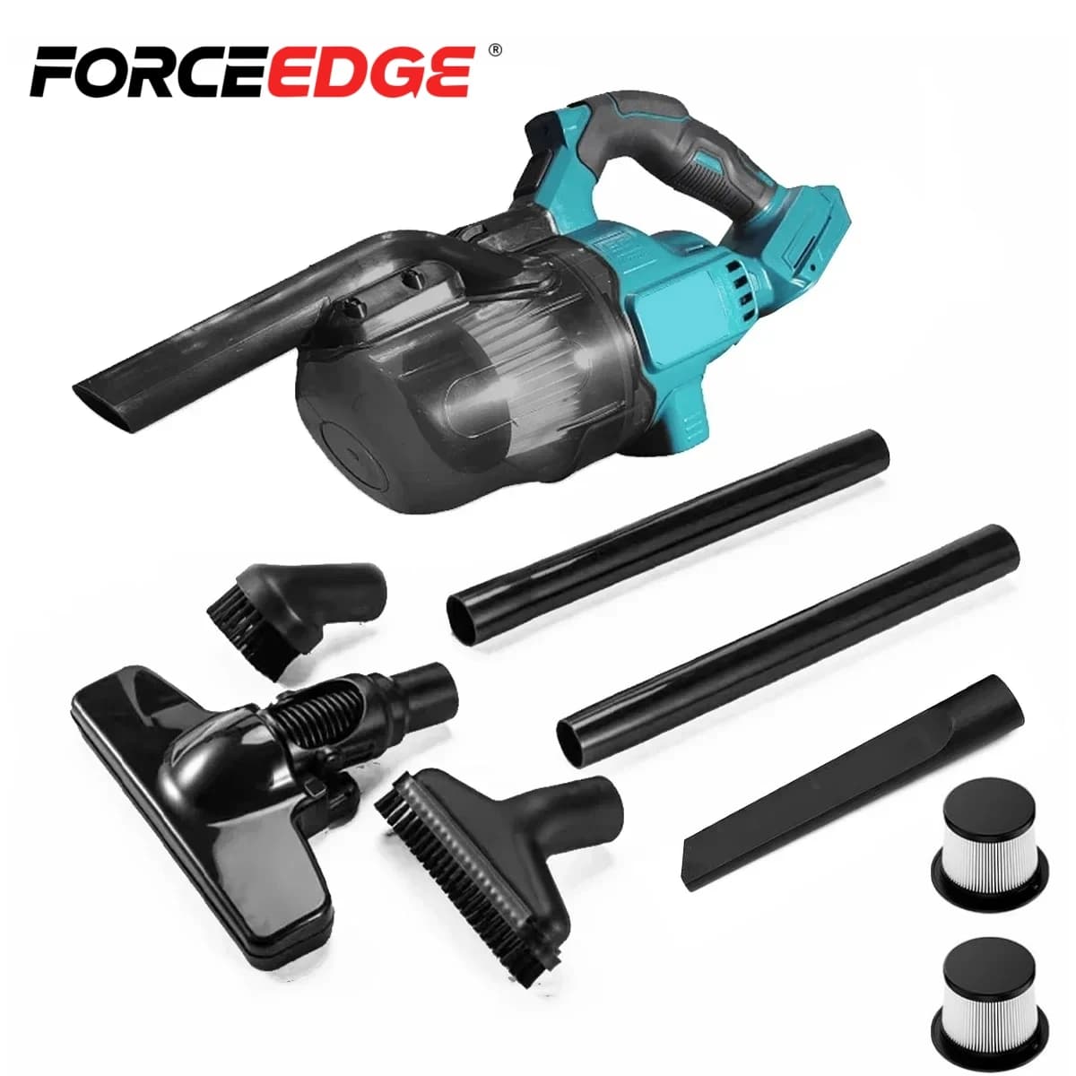 Aspirapolvere portatile senza fili per batteria Makita 18V, trasparente elettrico portatile con 2 cartucce per animali domestici in moquette