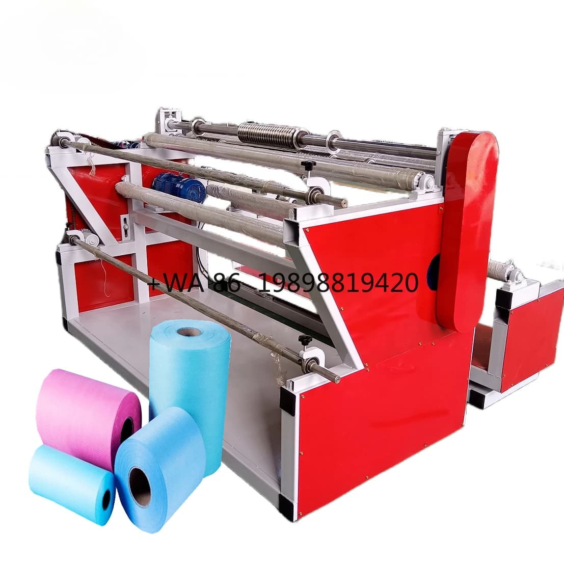 Mesh Tape Taglierina Rewinder Paper Roll Paper Cup Exam Sheet Bed Slicing Machine Fabric Nonwoven