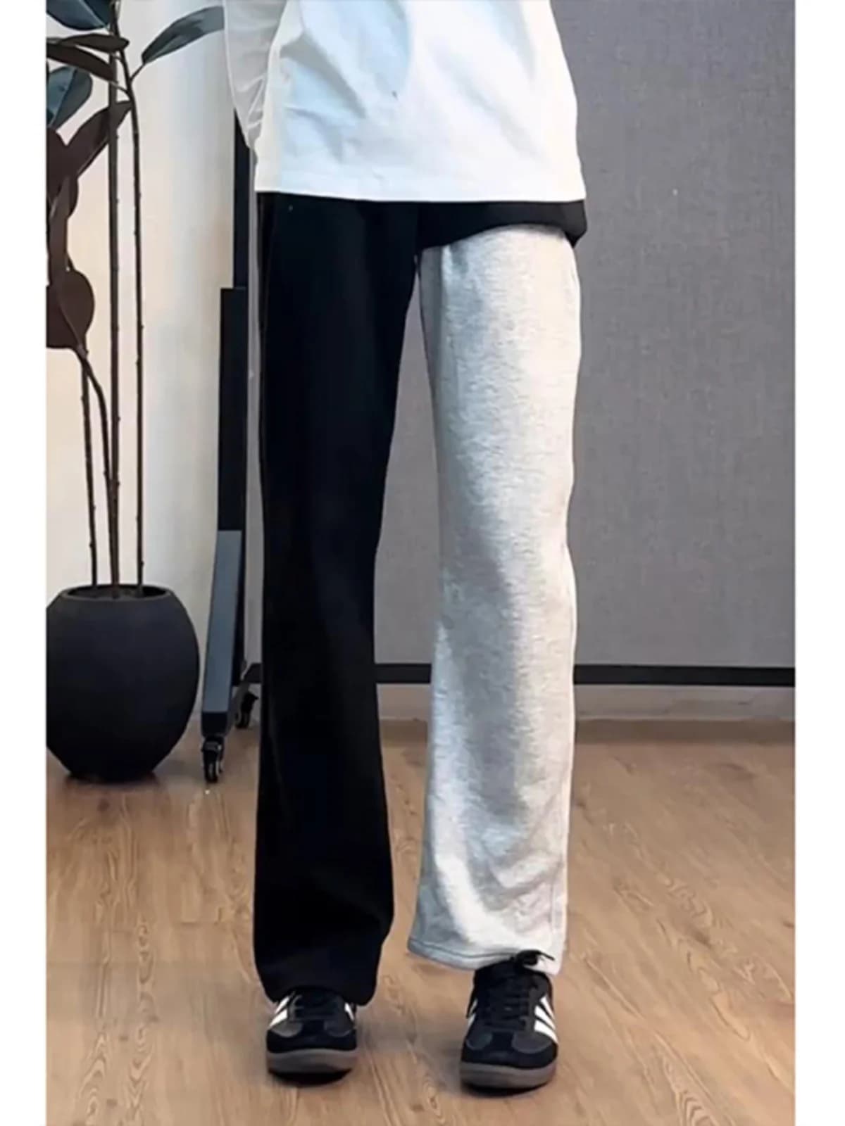 Jeans a Zampa d'Elefante Neri 517 da Uomo, Pantaloni Lunghi Invernali in Pile a Gamba Dritta Stile Americano