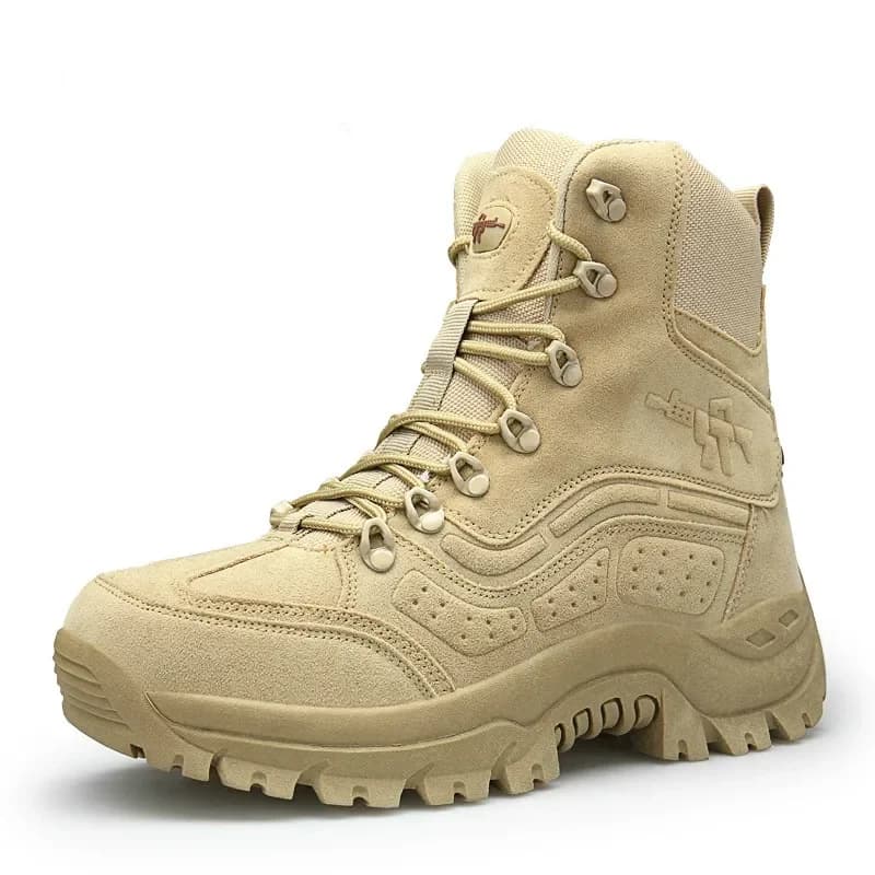 Scarponi da trekking da uomo caldi per esterni Caccia tattica Arrampicata Campeggio Stivali da pesca Scarpe traspiranti impermeabili calde resistenti all'usura
