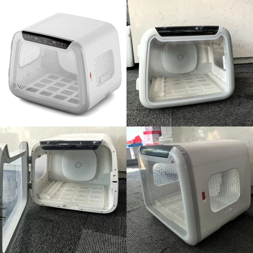 Automatic Dryer for Ultra Silent Cats with Adjustable Temperature and 360 Degree Drying for Cats and Small Animals