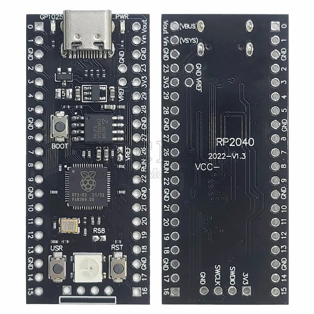 RP2040 development card module for Raspberry Pi Pico Micropython Core Main Control 264KB RAM 4MB 16MB Flash