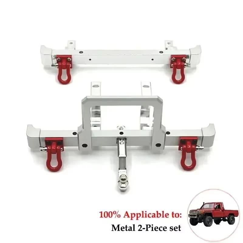 Accessorio 1/12MN82 MN82S MN82PRO: Scocca in metallo per circuito ammortizzante con luce e cavo di ricarica batteria