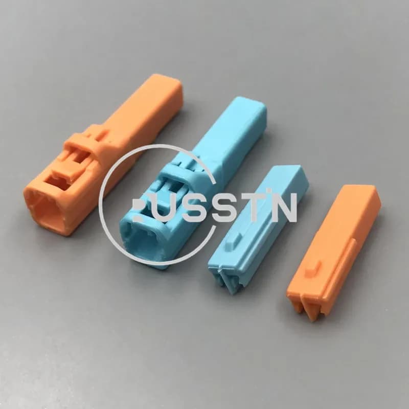 Set di Connettori Elettrici Automobilistici a 2 Pin, Presa Femmina e Maschio con Terminale, Assemblaggio AC 6098-3857 6098-3853