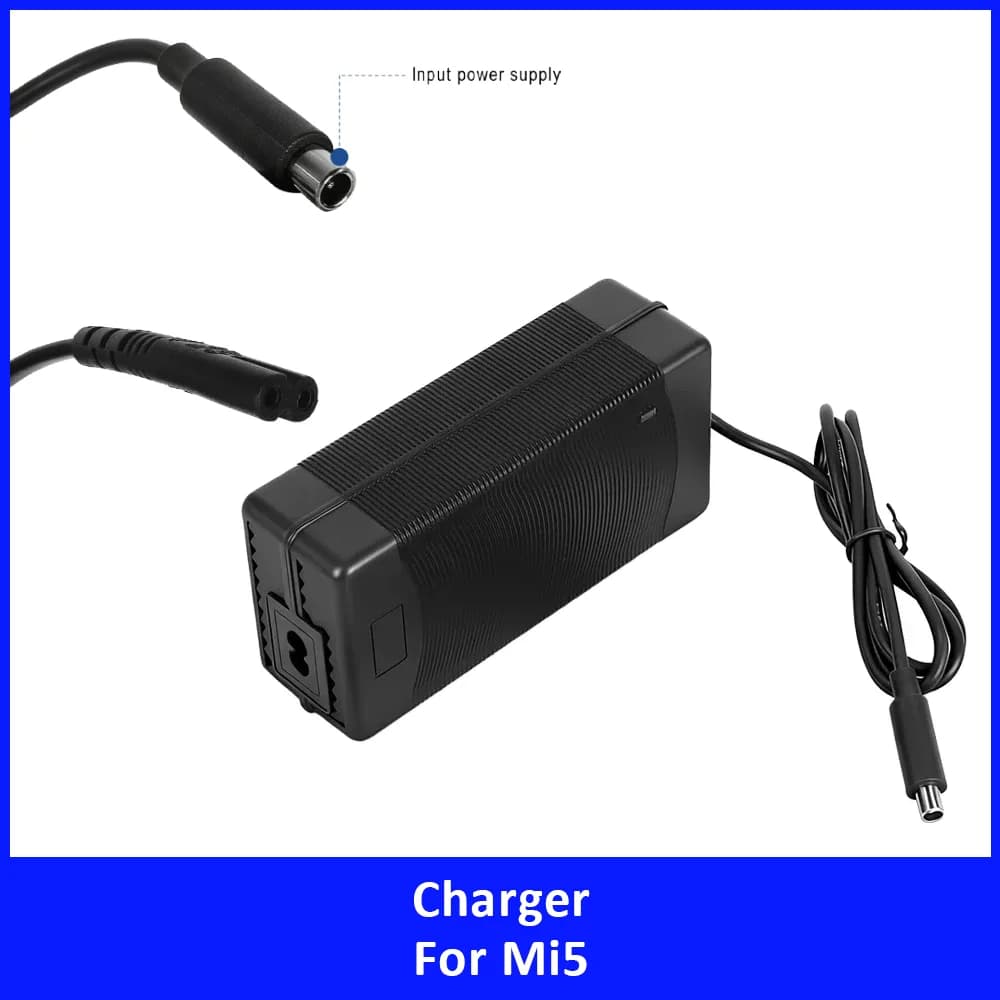 54.6V 2A Lithium Battery Charger for Xiaomi 5 Electric Scooter Power Adapter with AU US EU UK Plugs Replacement Part Accessories