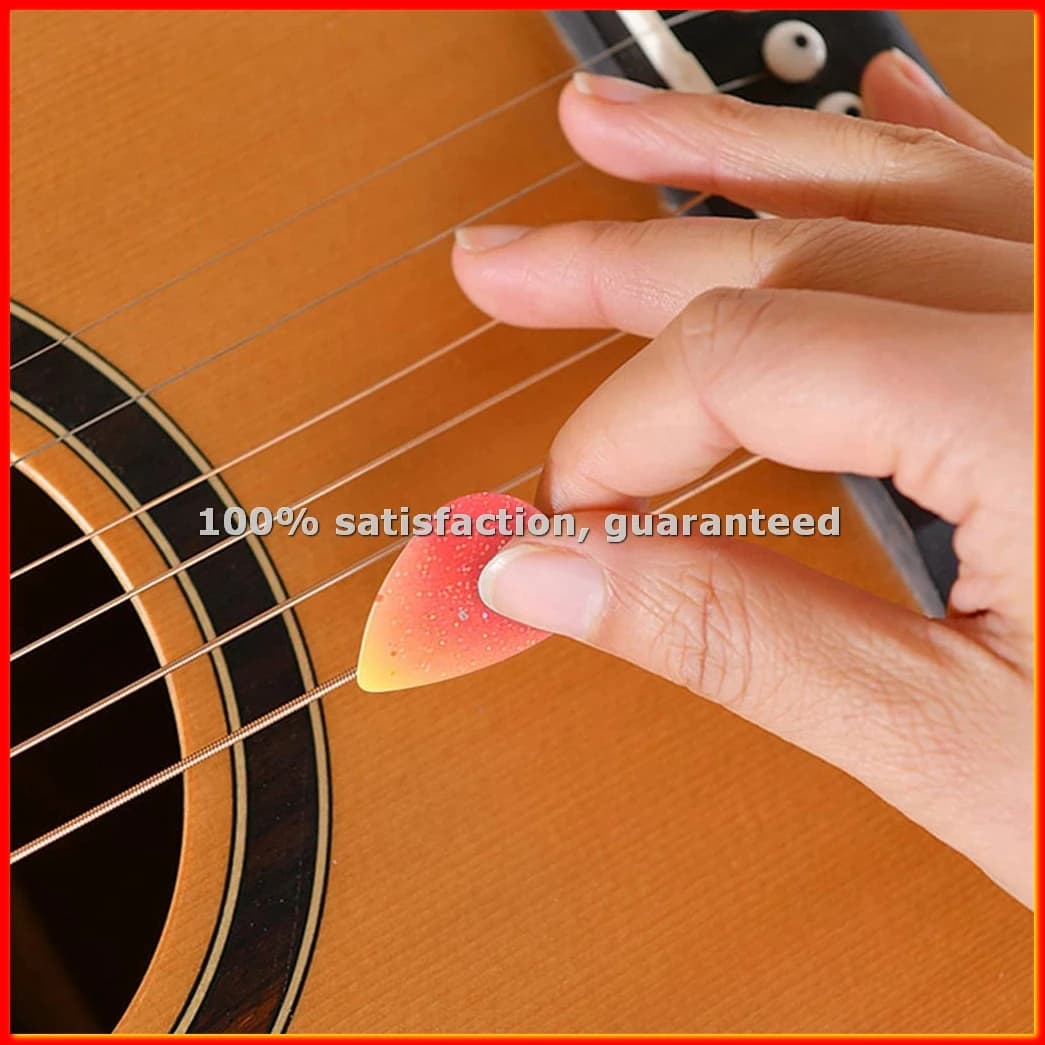 Stampo per plettri da chitarra, stampo in resina squisito per plettri triangolari, portachiavi in silicone per amanti della musica-A68X