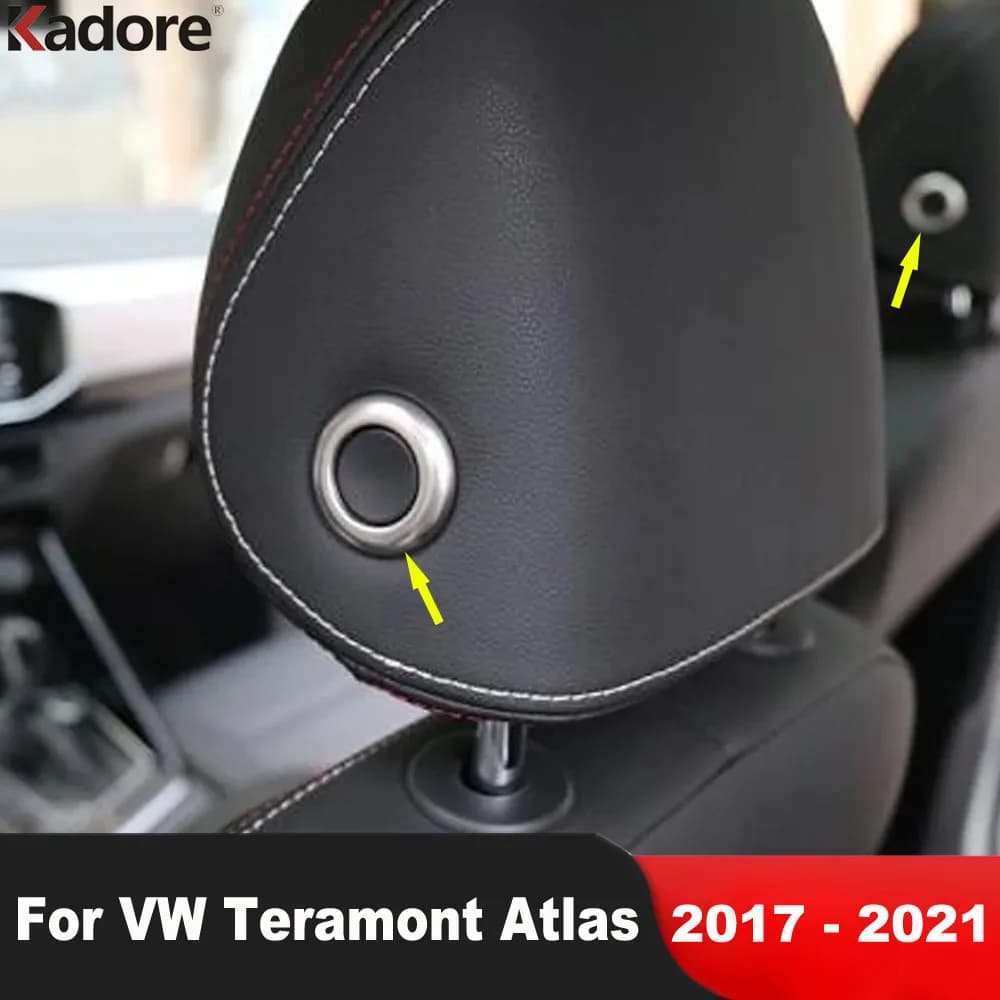 Auto Seat for Volkswagen VW Teramont Atlas 2017-2021, Internal Carbon Fiber Accessories