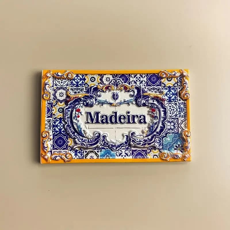 Souvenir turistici spagnoli Piastrelle di Madrid Magneti da frigorifero 3D Decorazioni creative per piastrelle Articoli regalo unici
