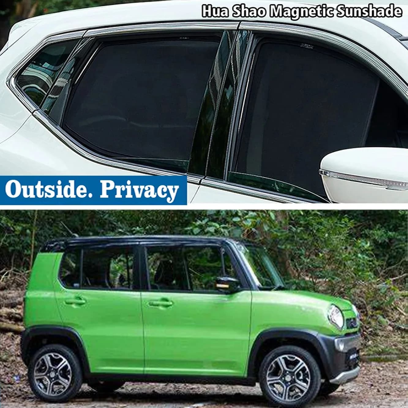 For Suzuki Hustler MR31S 2014 - 2019 2018 Magnetic Car Sunshade Shield Front Windshield Frame Curtain Sun Shades Accessories