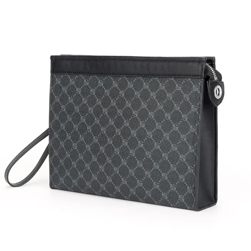 New Men's Pouch Handbags Men's Wallet Bag Bag Business Men's Bags for Phone Handbags Signed Wrist Handbags