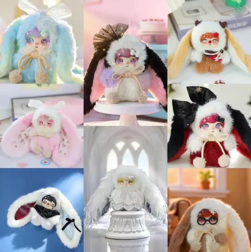 Nuova Serie Lokiki: Blind Box in Vinile Peluche, Figure Anime Kawaii, Mystery Box Giocattoli, Bambole Carine da Collezione per Decorazione Scrivania, Regali Originali per Bambini