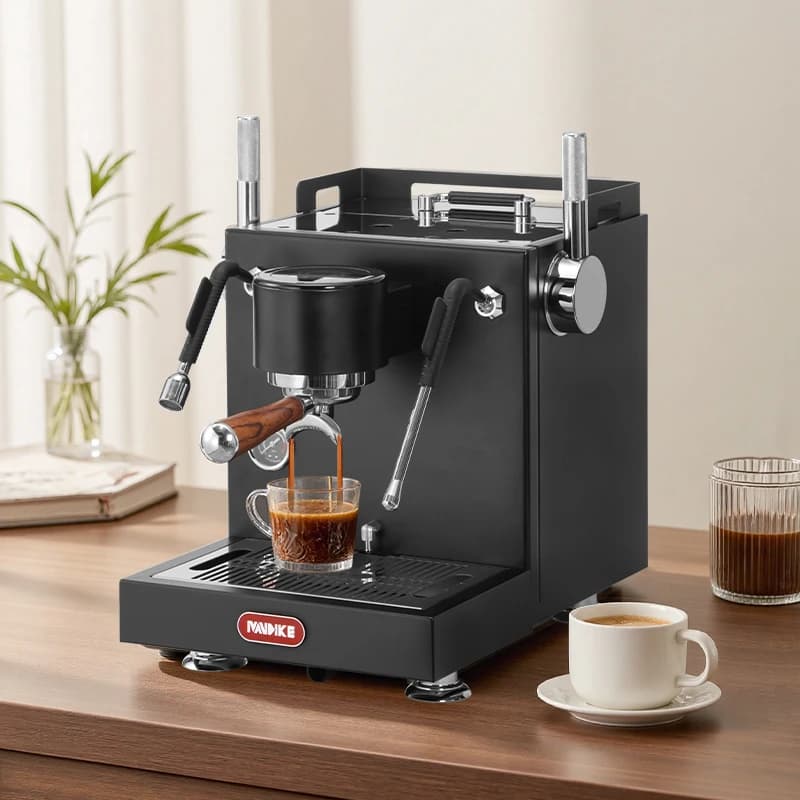 Macchina per caffè espresso programmabile più venduta Strumenti baristi istantanei Macchina per caffè intelligente Cafetera Spina europea per applicazioni per auto
