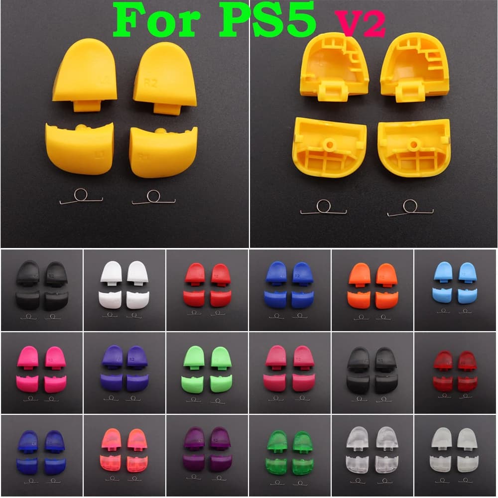 1 set Per PS5 V2.0 BDM-020 Controller L1 R1 L2 R2 Trigger Spalla Bottoni e Springs Set Sostituisci gli accessori