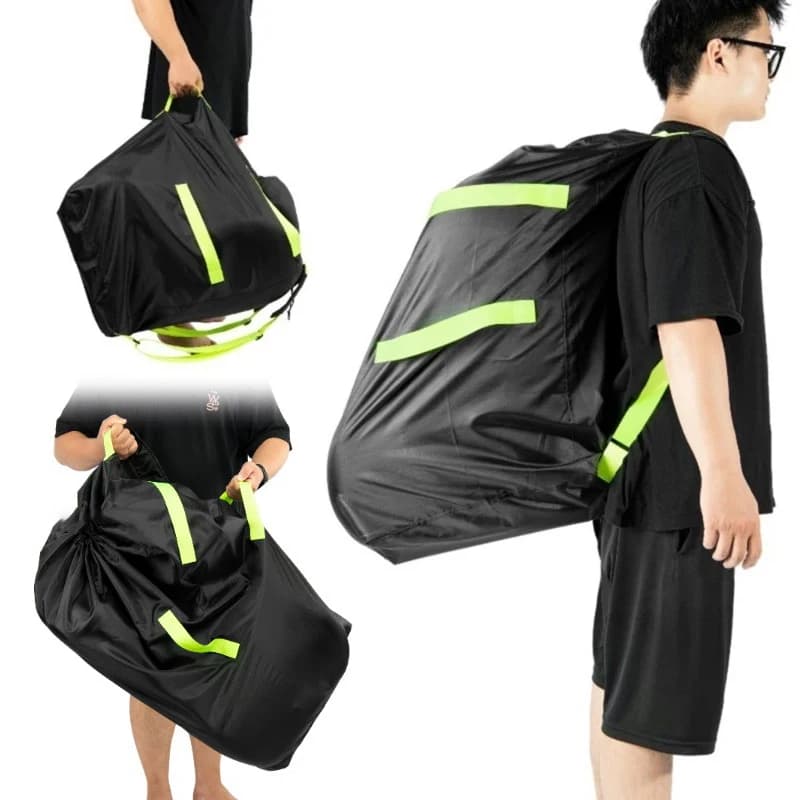 Borsa di copertura per passeggino da 1 pezzo per borsa da viaggio per passeggino in tessuto Oxford impermeabile con tracolla regolabile